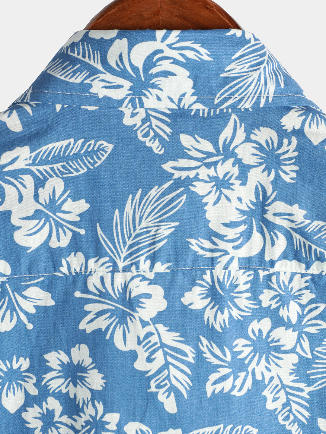 Van Elst Mode® | Hawaiiskjorta med Korta Ärmar och Blomstermönster