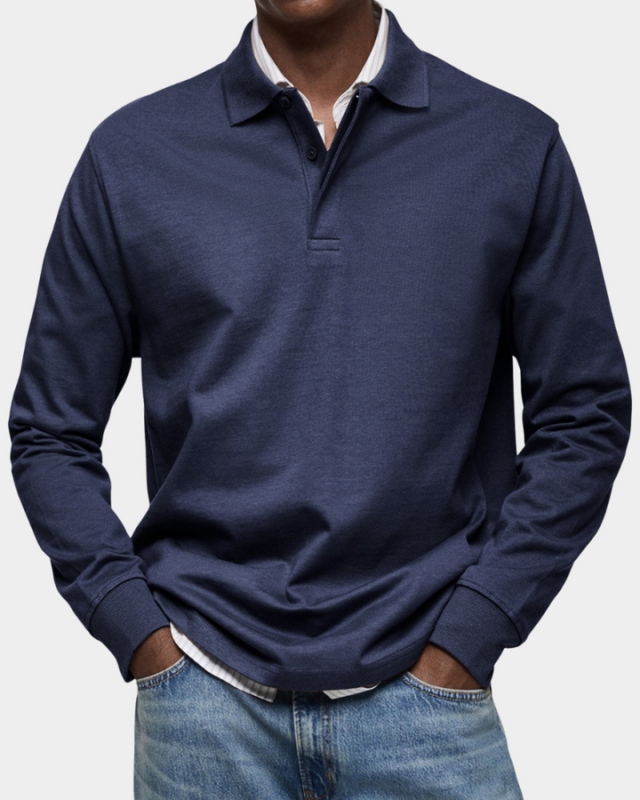 Lucca | Premium Långärmd Pikétröja