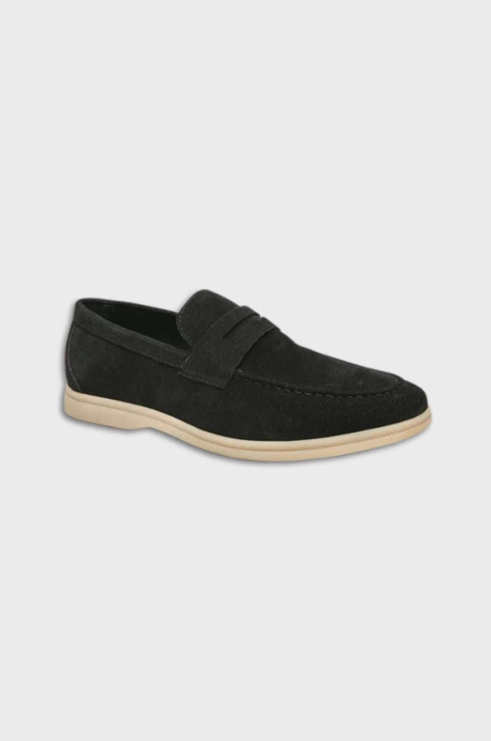 ATHÈNES Mocka Läder Loafers