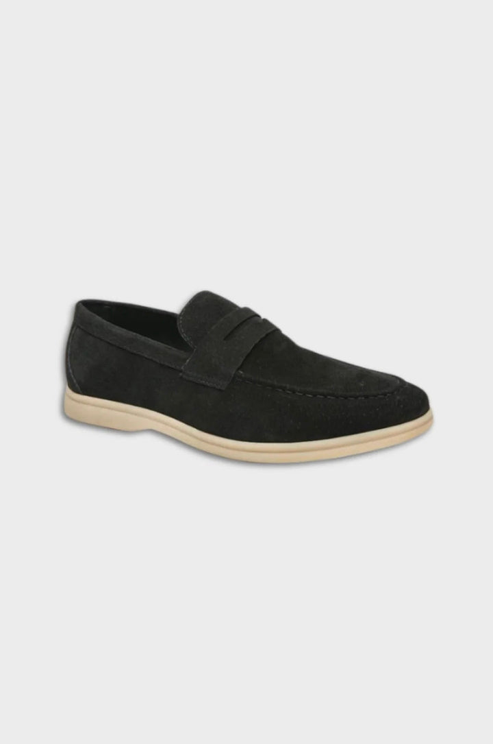 ATHÈNES Mocka Läder Loafers