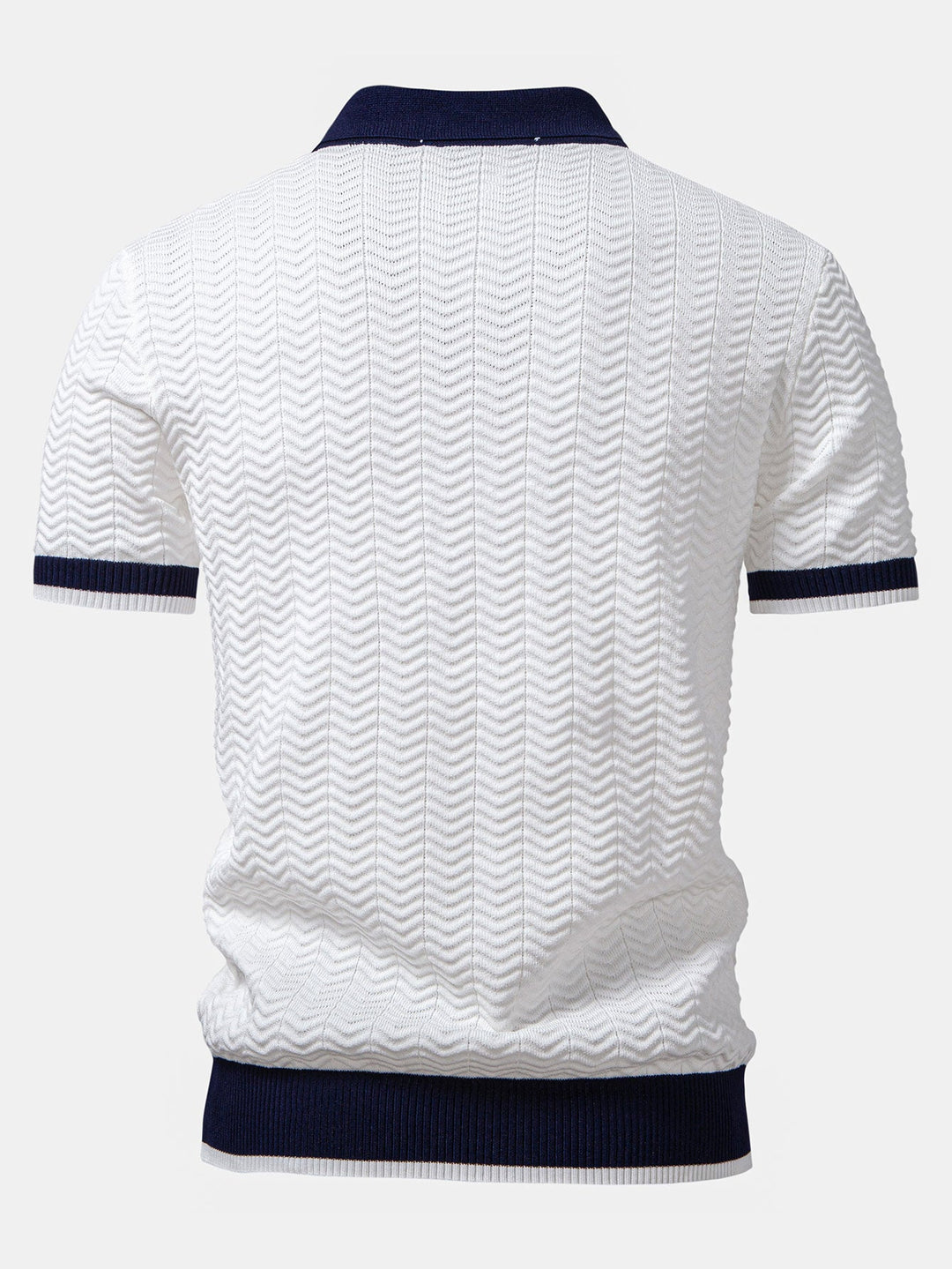 ASCOT Stickad Pikétröja
