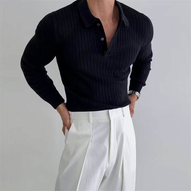 SEOJIN Old Money Pikétröja