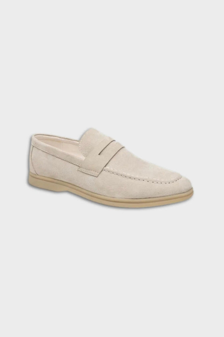 ATHÈNES Mocka Läder Loafers