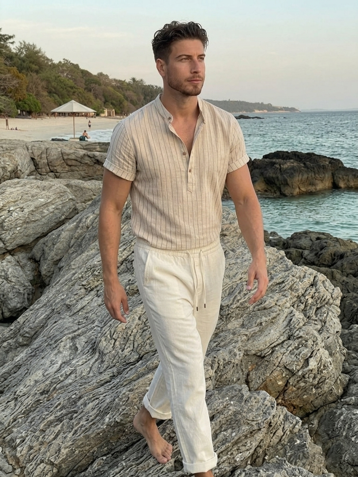 Sommar Outfit – Palm Beach Set