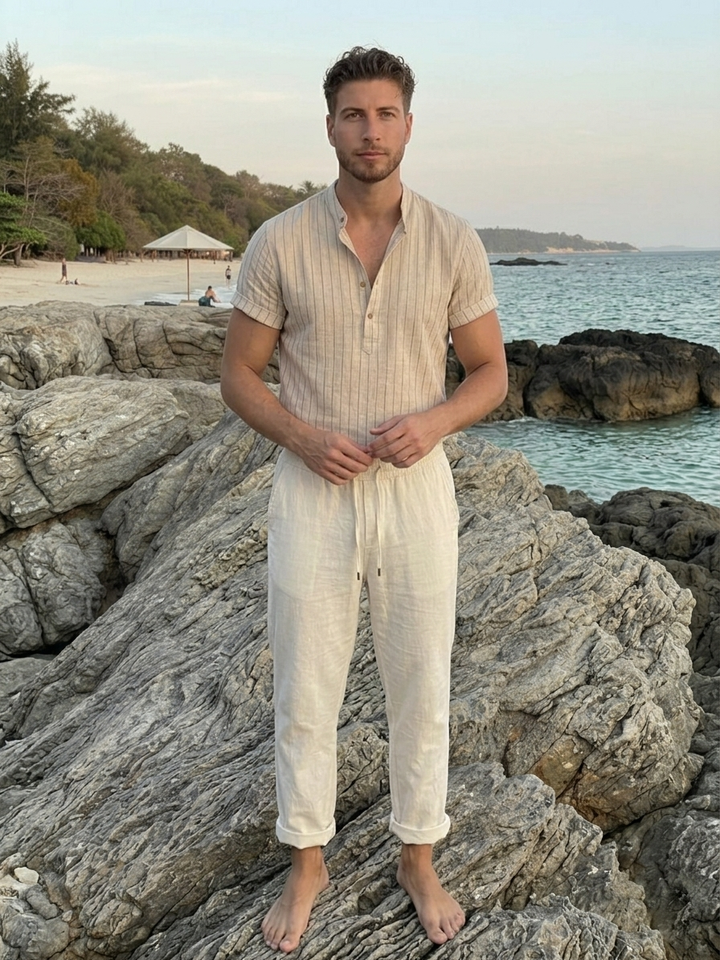 Sommar Outfit – Palm Beach Set