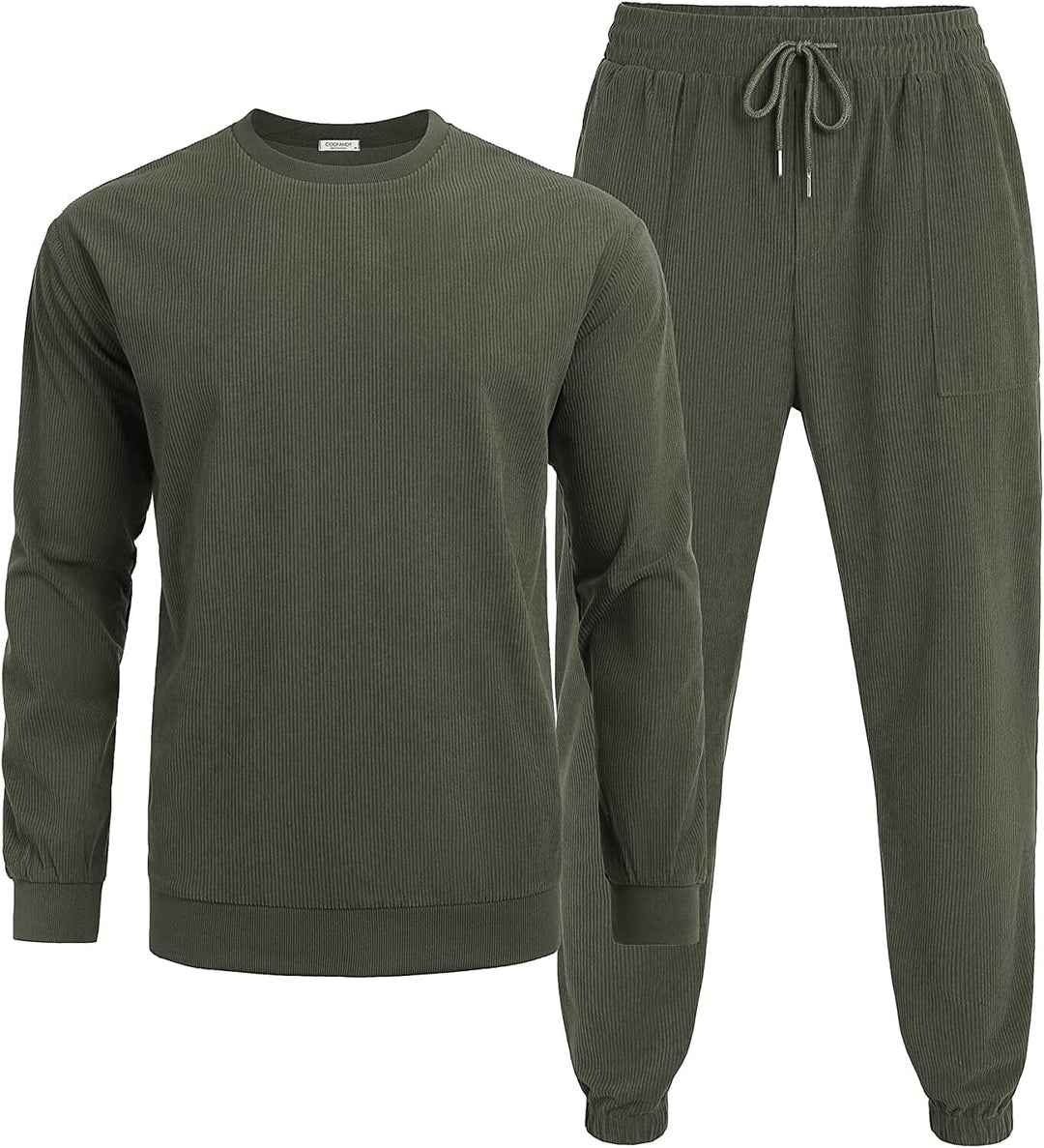 2-Delat Långärmd Pullover Sportset