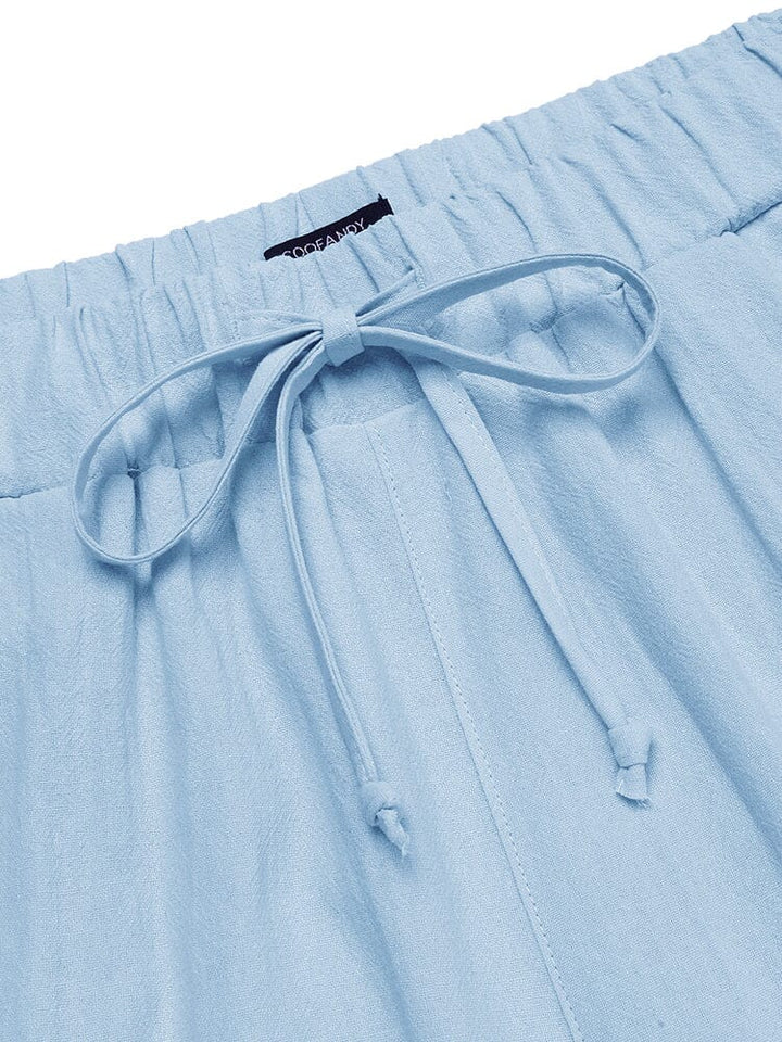 Casual 2-Delat Henley Skjortset
