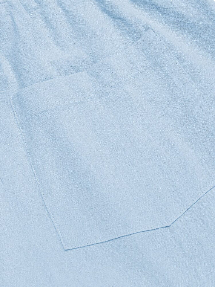Casual 2-Delat Henley Skjortset