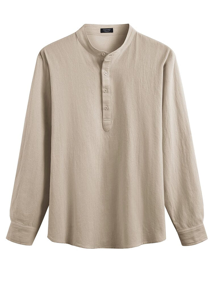 Casual 2-Delat Henley Skjortset