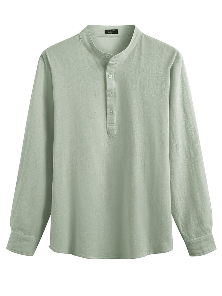 Casual 2-Delat Henley Skjortset