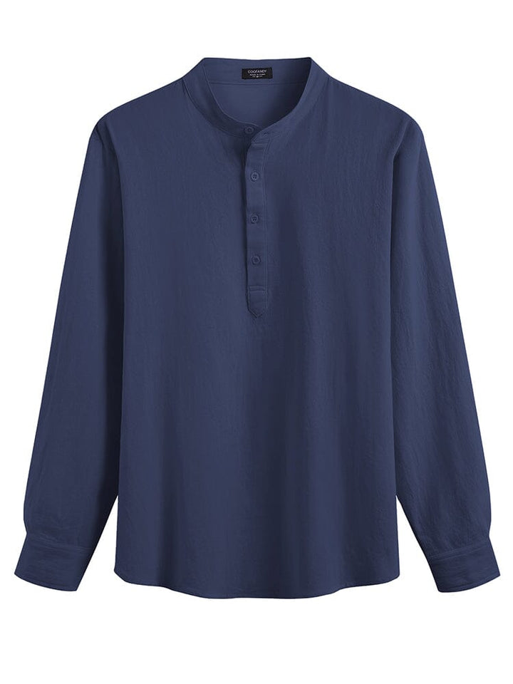 Casual 2-Delat Henley Skjortset