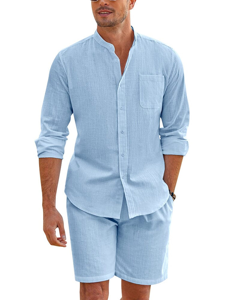 Casual 100% Bomull Strandskjortset