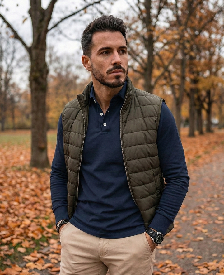 Milan | Premium Långärmd Pikétröja