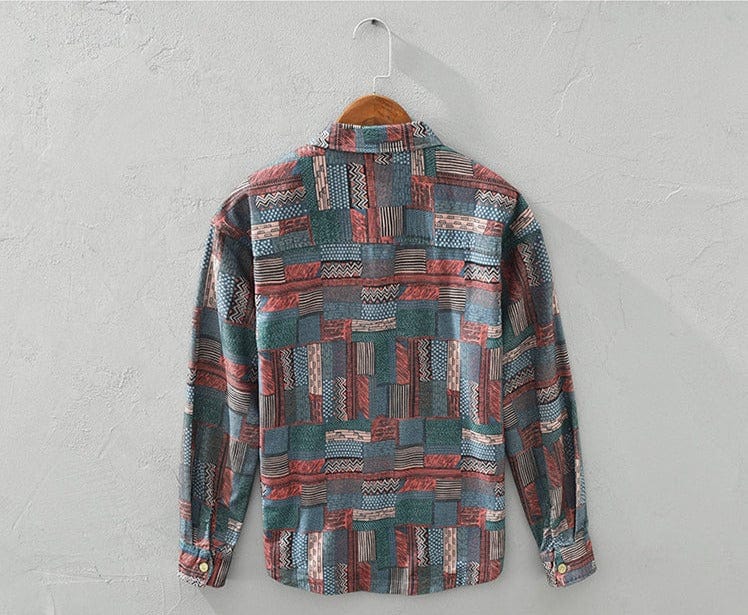 Alfredo Patchworkskjorta