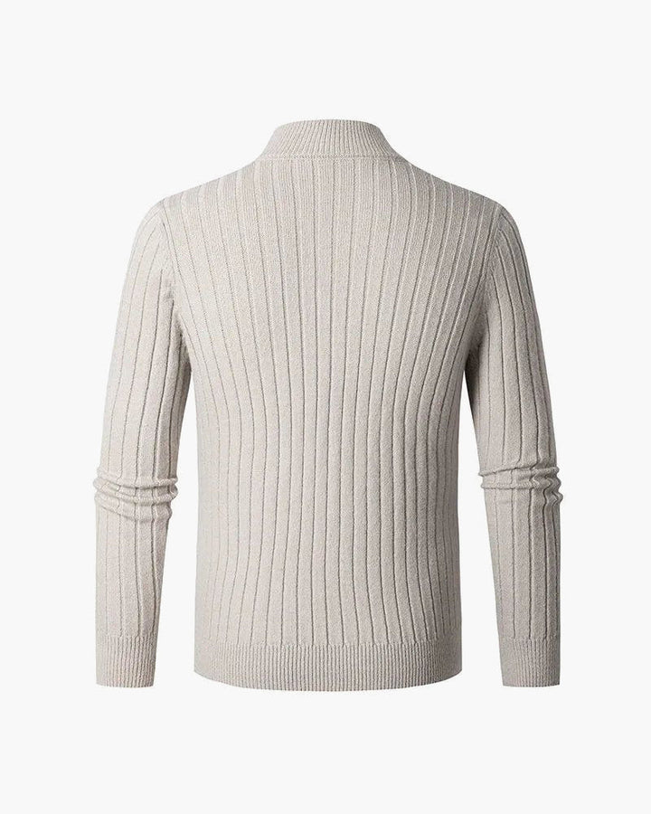 ZERMATT Hög Krage Half Zip Tröja