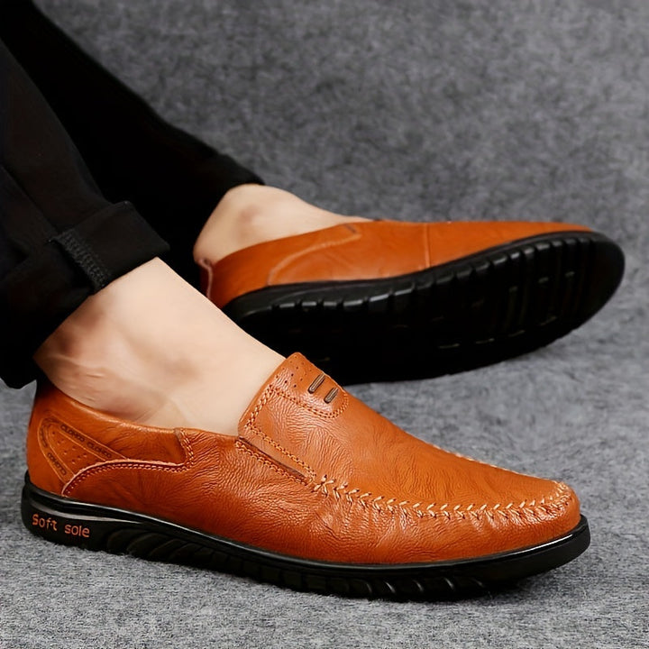 Eleganta Läder Loafers