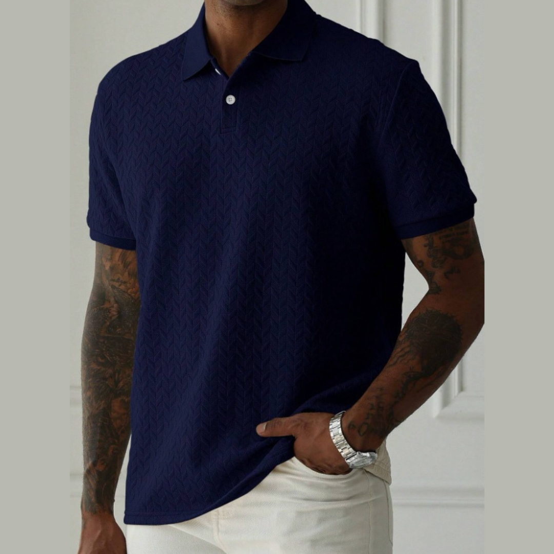 Van Elst Mode® | Elegant Herr Pikétröja