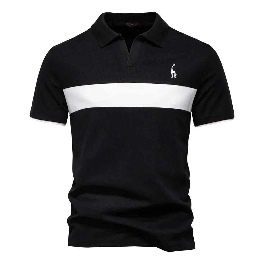 Van Elst Mode® | Lyxig Casual Pikétröja