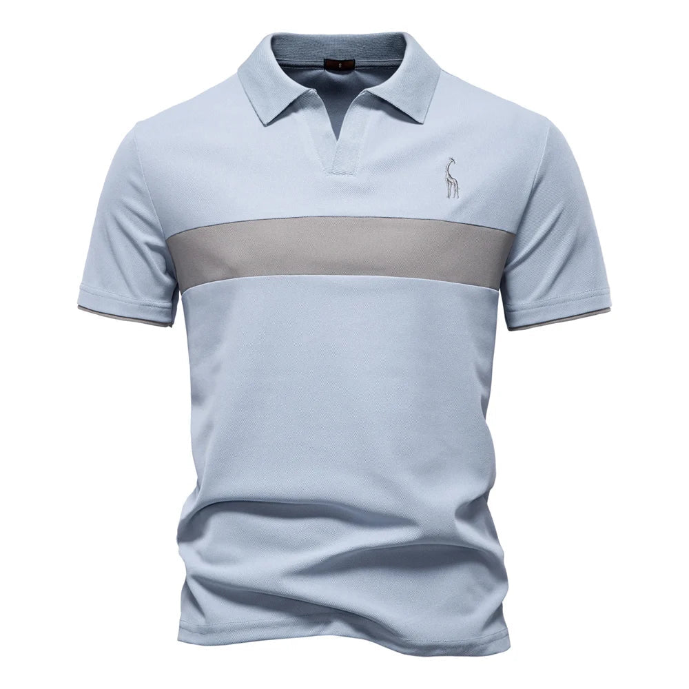 Van Elst Mode® | Lyxig Casual Pikétröja