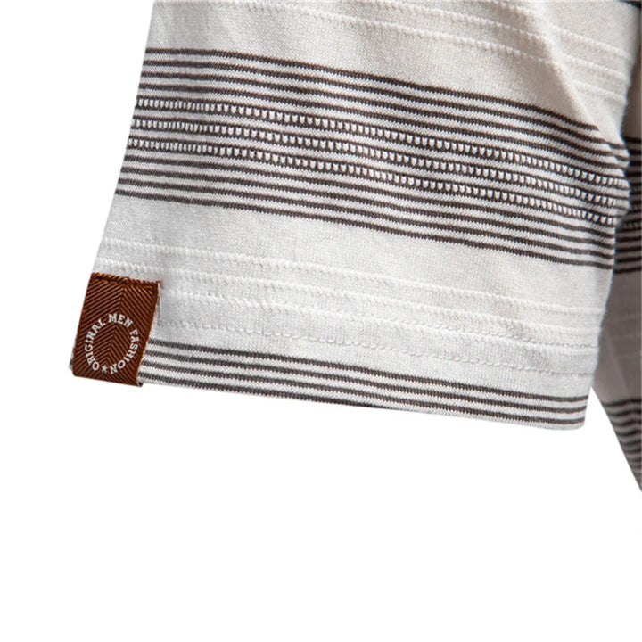 Beeckhoven™ | Casual Stickad Pikétröja
