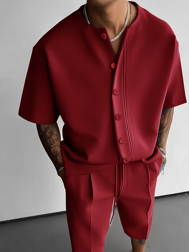 Modernt Komfort Sommar Casual Set