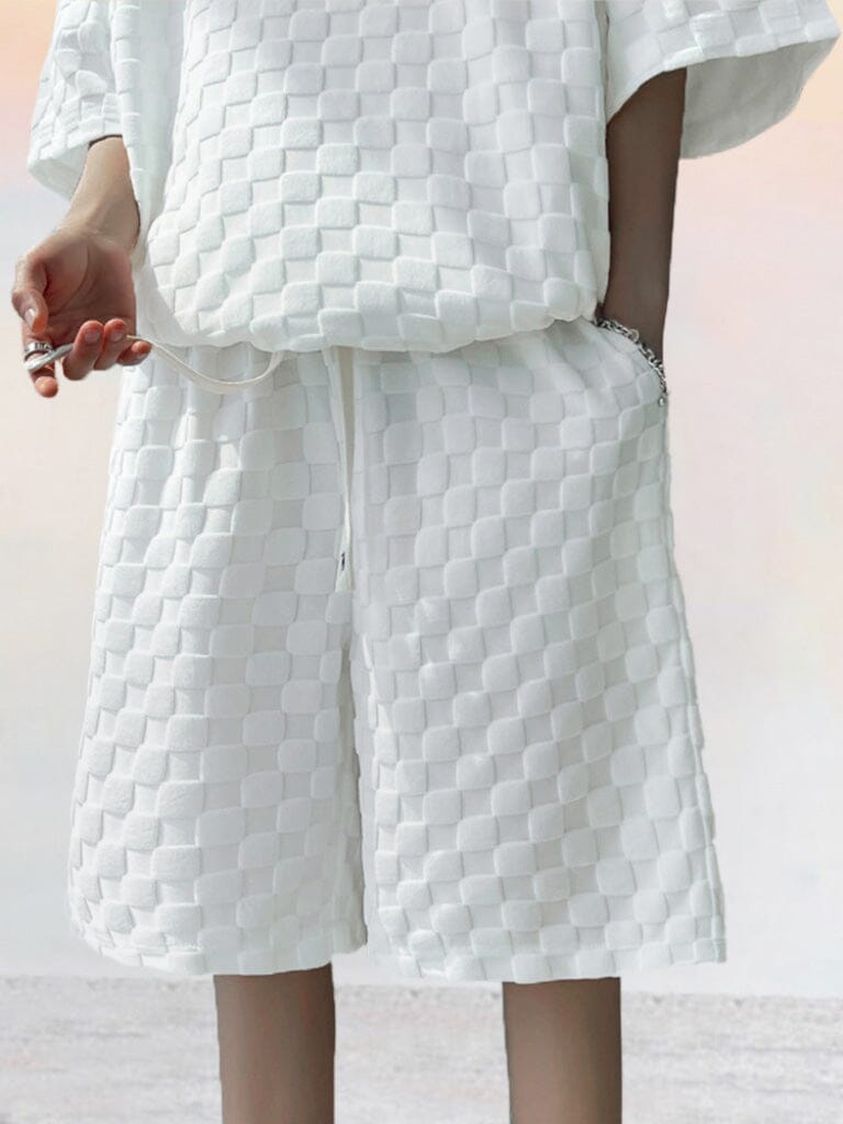 Casual Löst Sittande T-Shirt Set