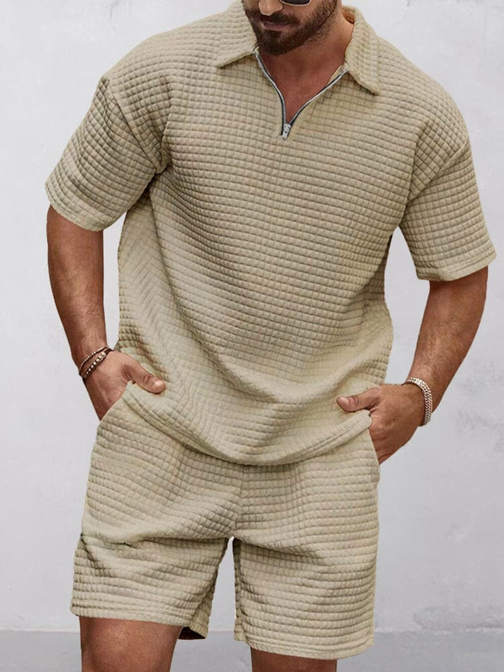 Enkelt Waffle Casual Set