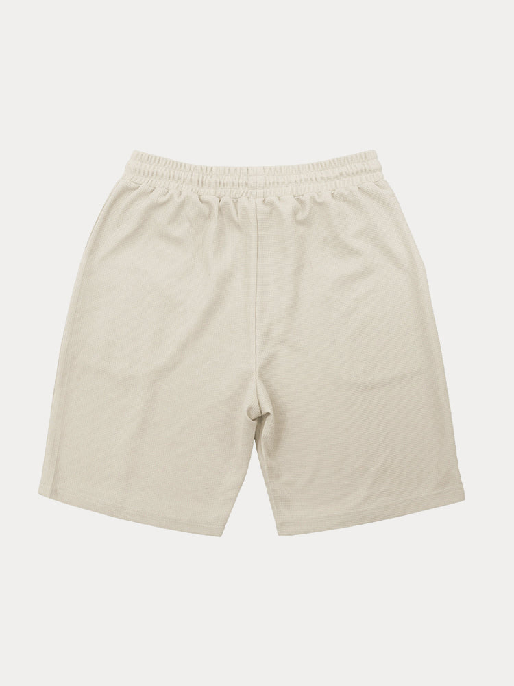 Athleisure Löst Sittande Waffle 2-Delat Set