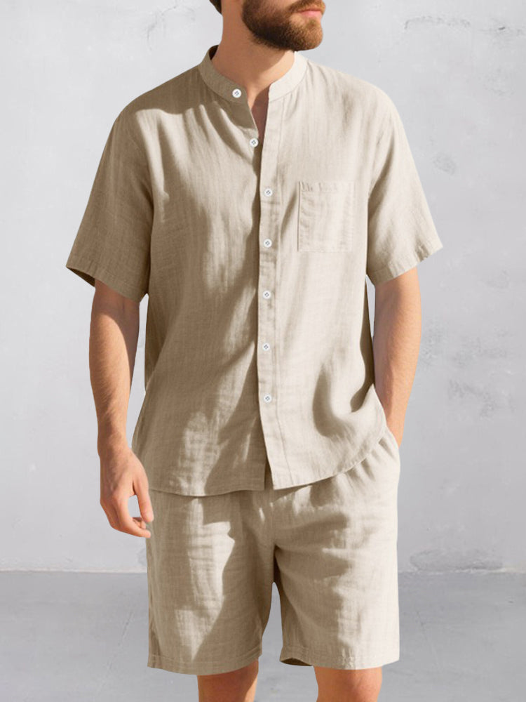 Minimalistiskt 100% Bomull Casual Set
