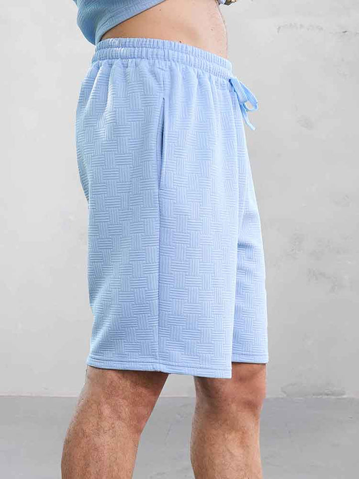 Mångsidigt Stil Jacquard Pikétröja Set