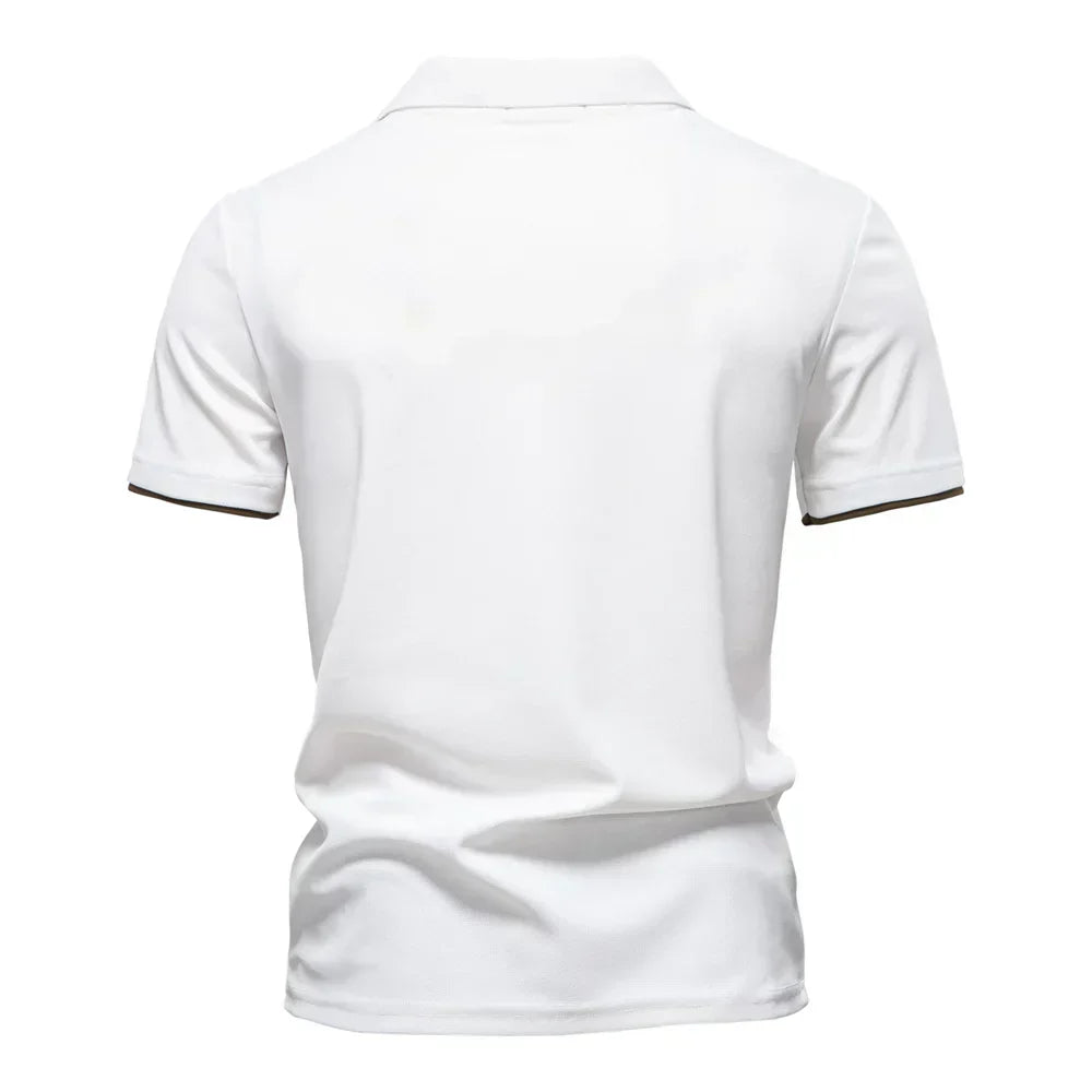 Van Elst Mode® | Lyxig Casual Pikétröja
