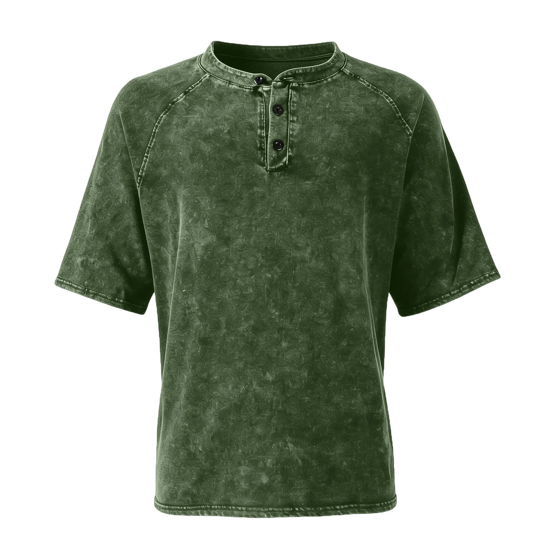 Beeckhoven™ | Vintage Herrskjorta med Knappar