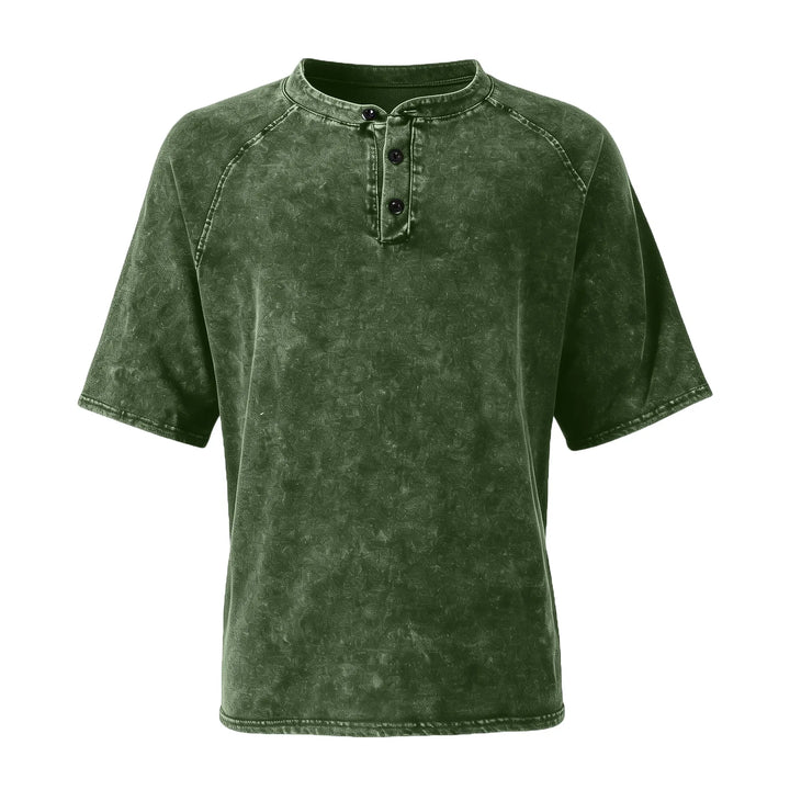 Beeckhoven™ | Vintage Herrskjorta med Knappar