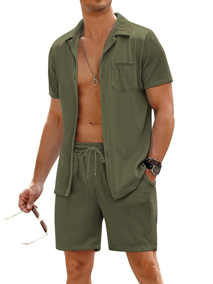 Casual 2-Delat Strand Outfit Set