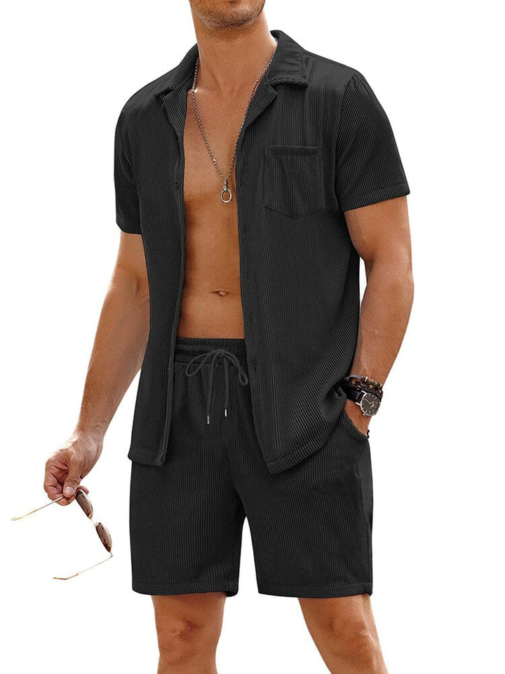 Casual 2-Delat Strand Outfit Set