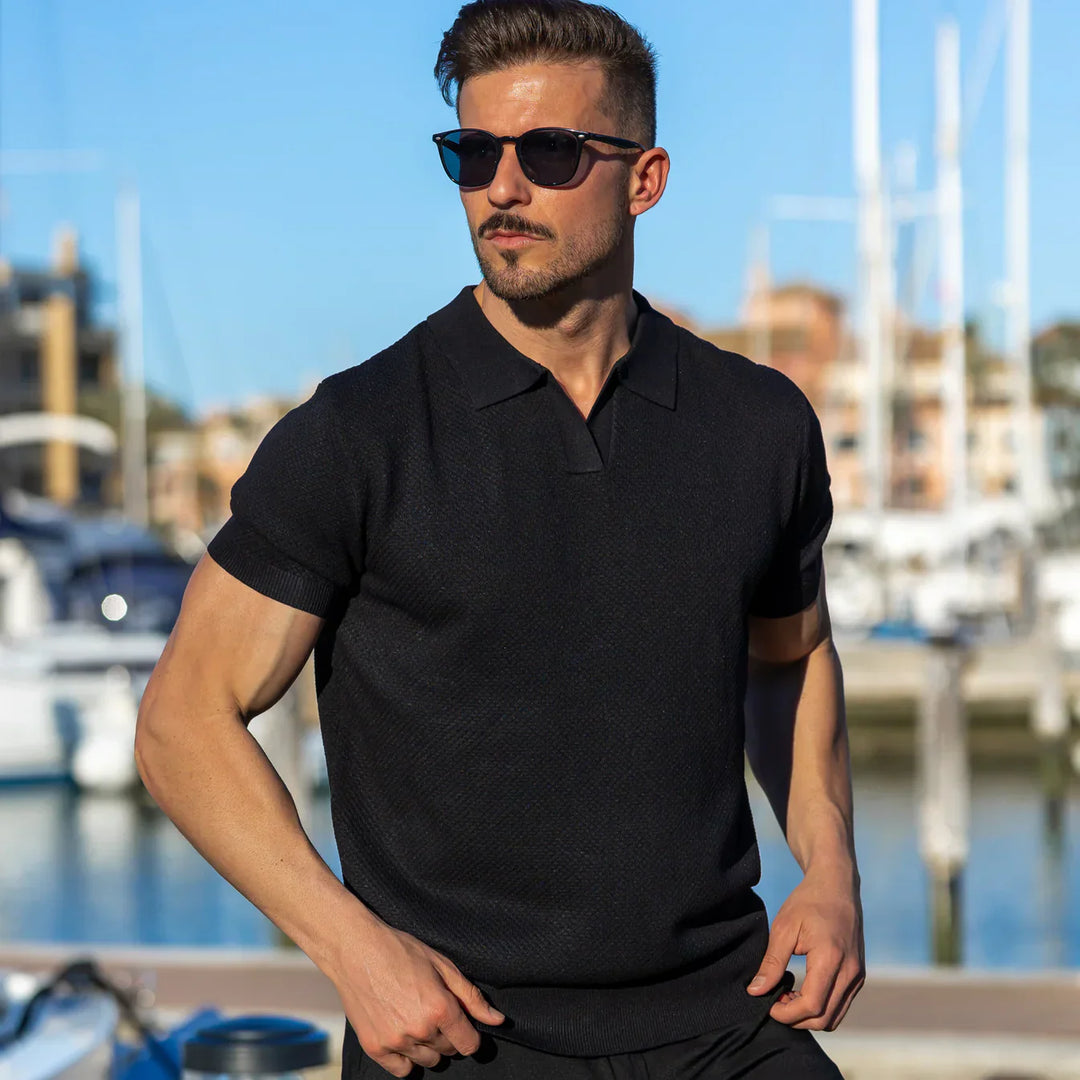 CAPRI V-Ringning Pikétröja