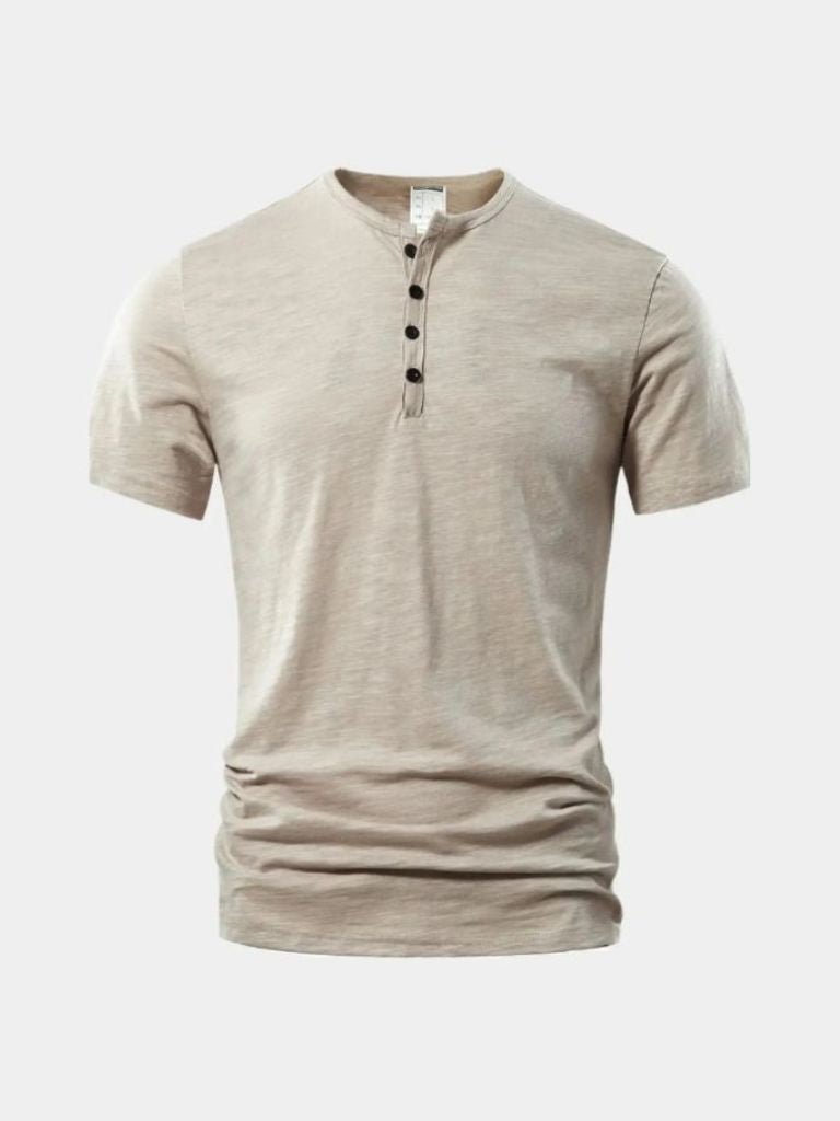 Adam | Premium Henley Skjorta