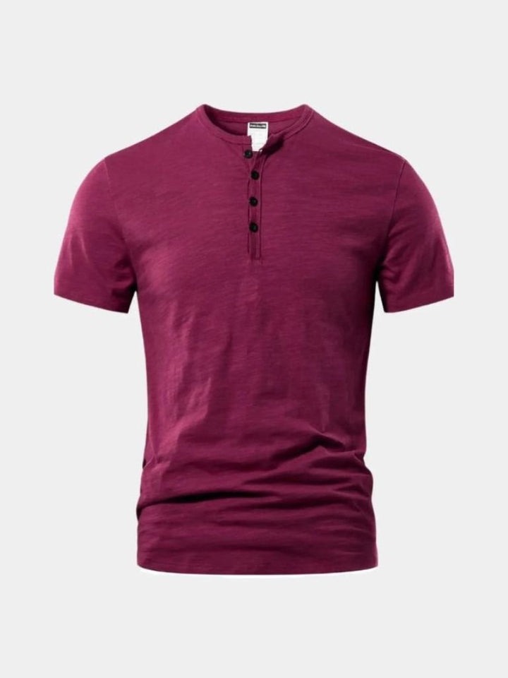 Adam | Premium Henley Skjorta