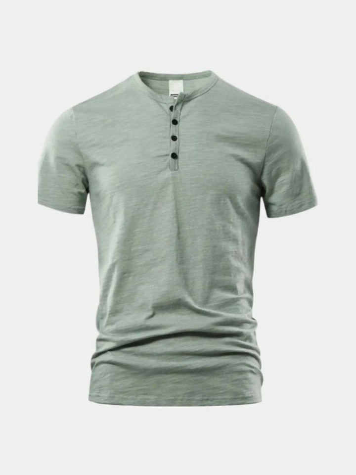 Adam | Premium Henley Skjorta