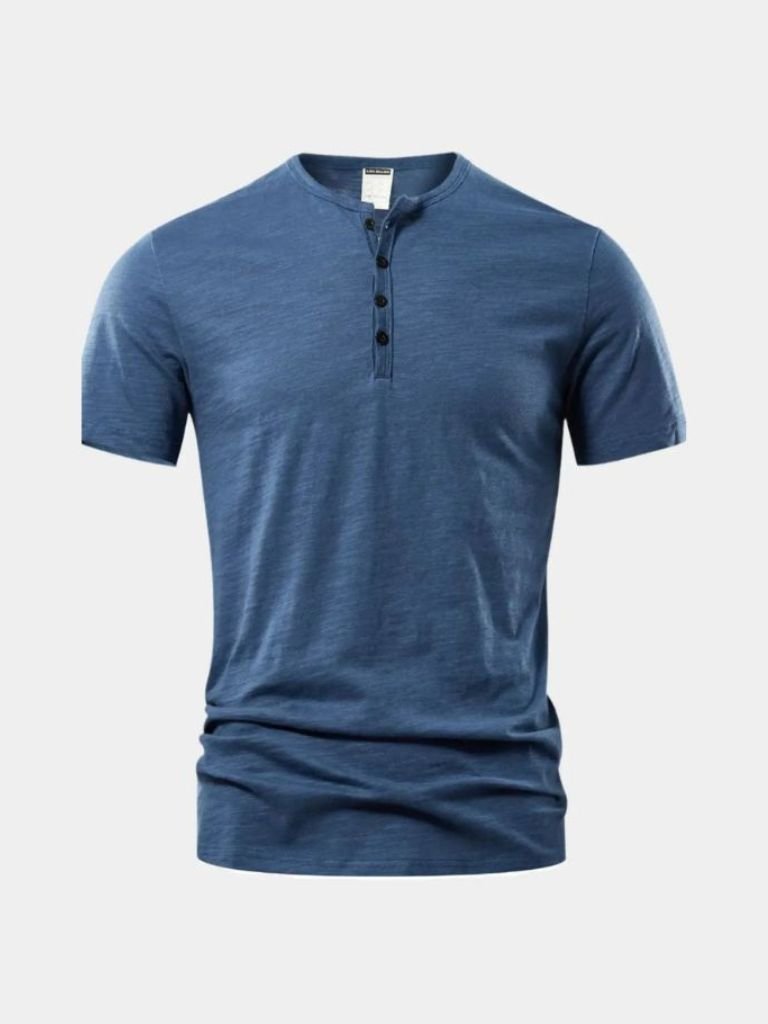 Adam | Premium Henley Skjorta