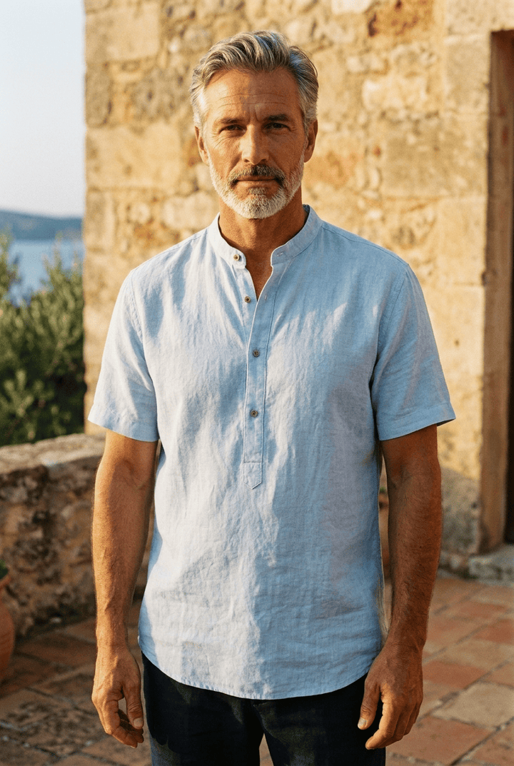 André Ferran Provence Linneskjorta