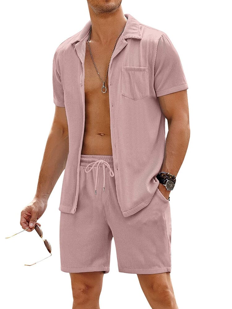 Casual 2-Delat Strand Outfit Set