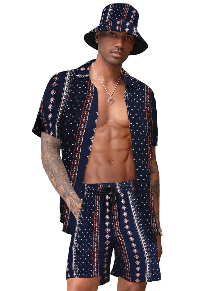 Hawaiiansk Strand Set med Hink Hatt
