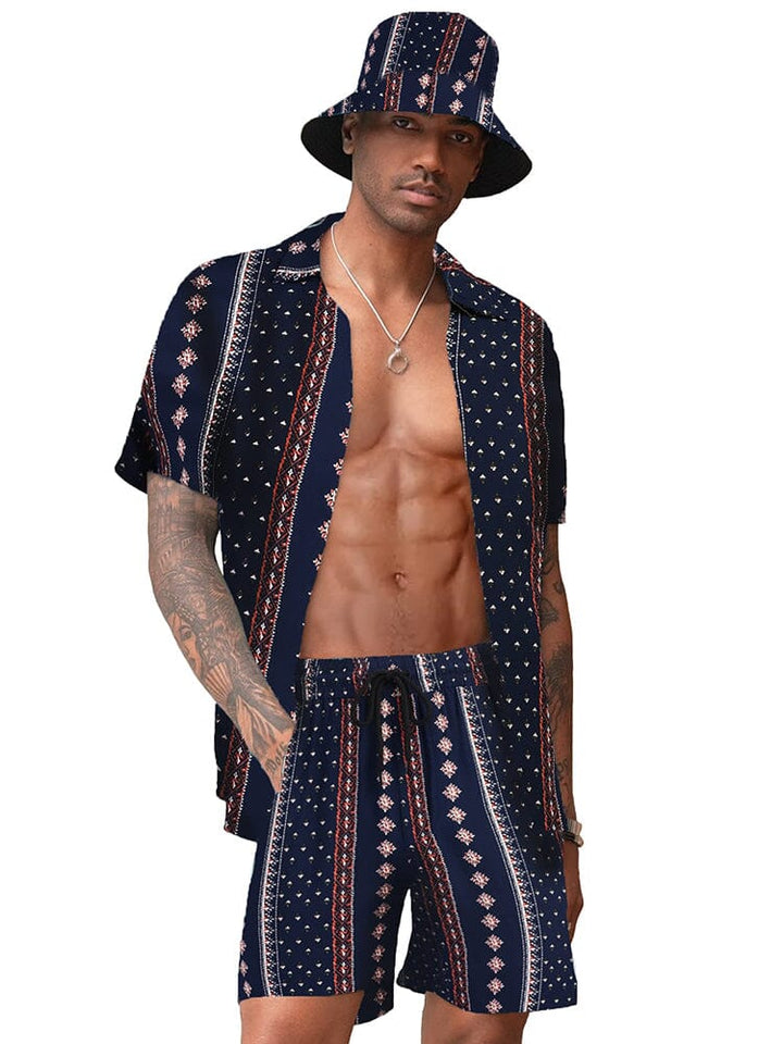 Hawaiiansk Strand Set med Hink Hatt
