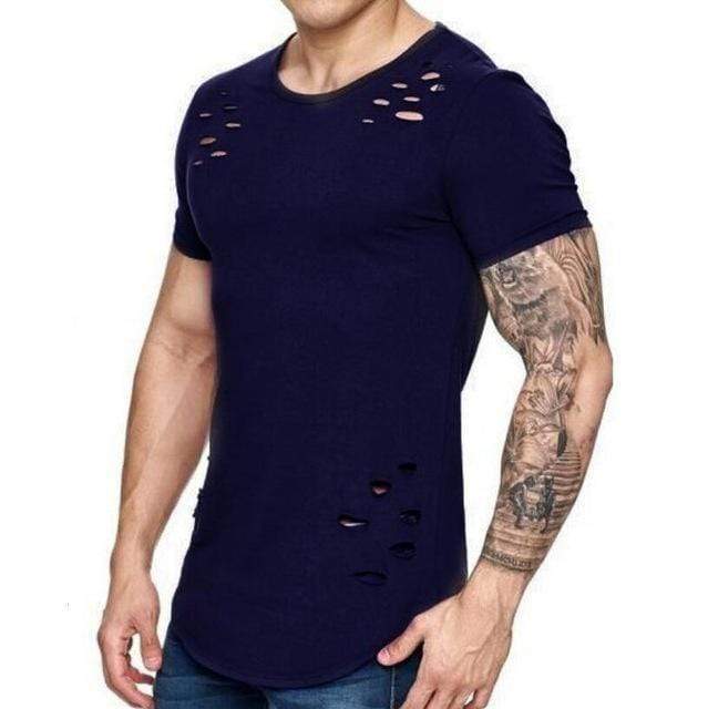 T-shirt med Håldesign