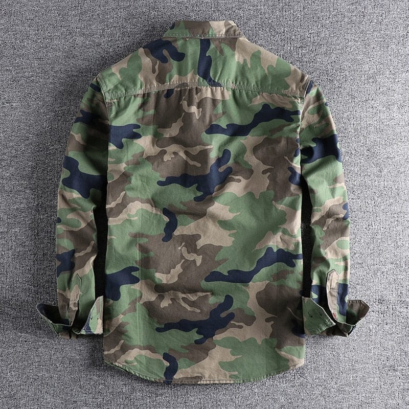 Nolan Kamouflageskjorta