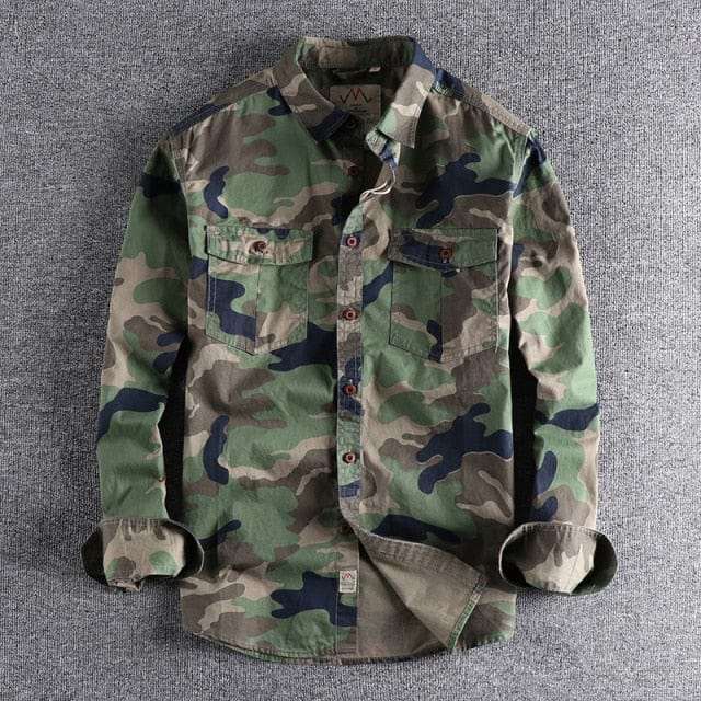 Nolan Kamouflageskjorta
