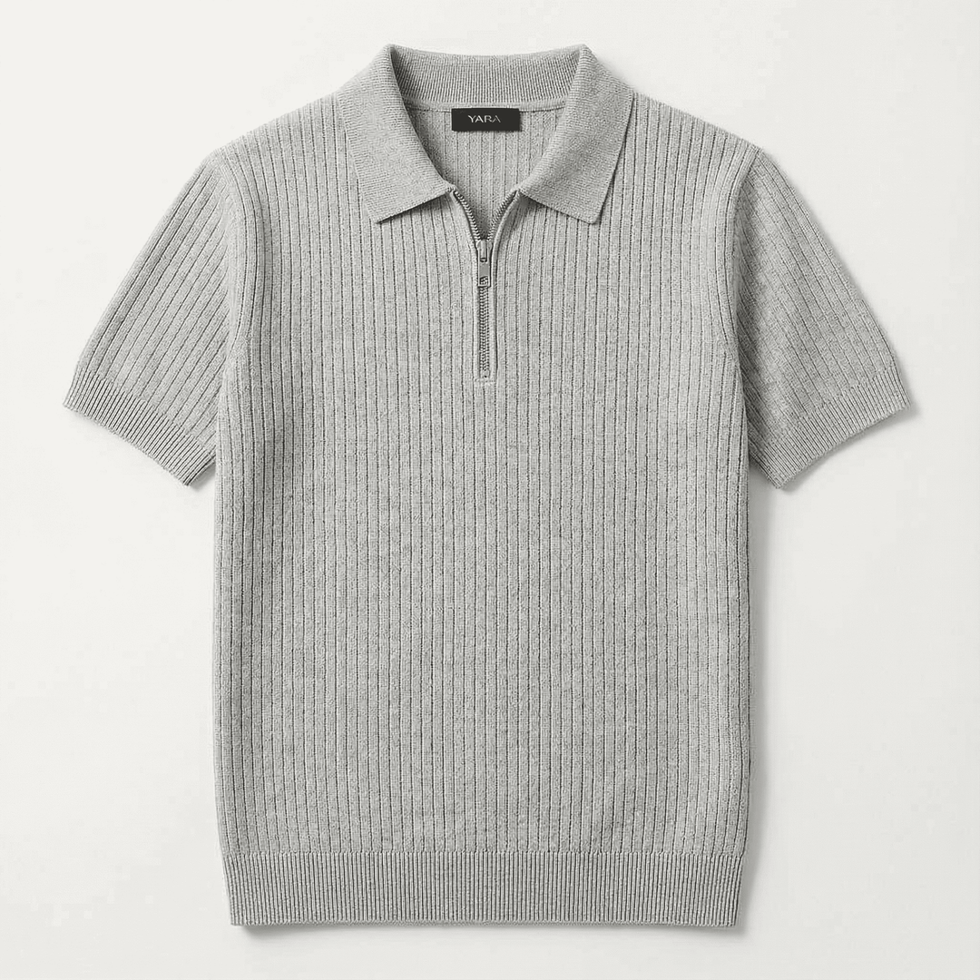 De Matteo Swiss Knit Pikétröja