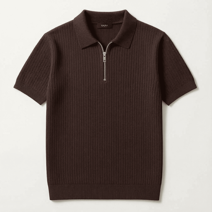 De Matteo Swiss Knit Pikétröja