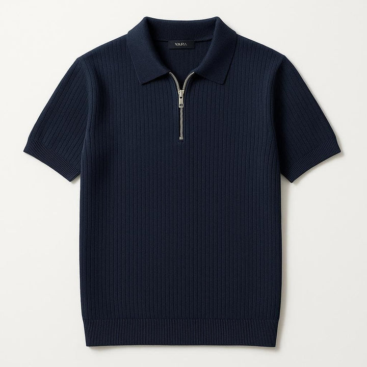 De Matteo Swiss Knit Pikétröja